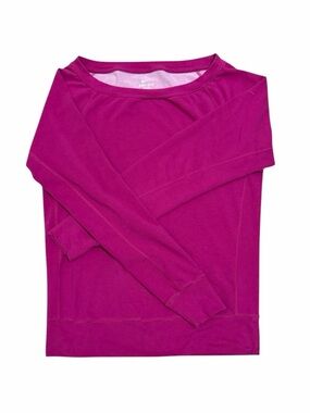 NIKE Epic Crew Dri-Fit Long Sleeve Top in Pink Berry Color